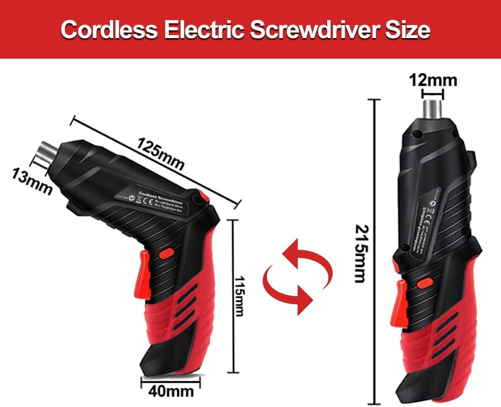 Ergonomic design with a rotating handle for versatility.